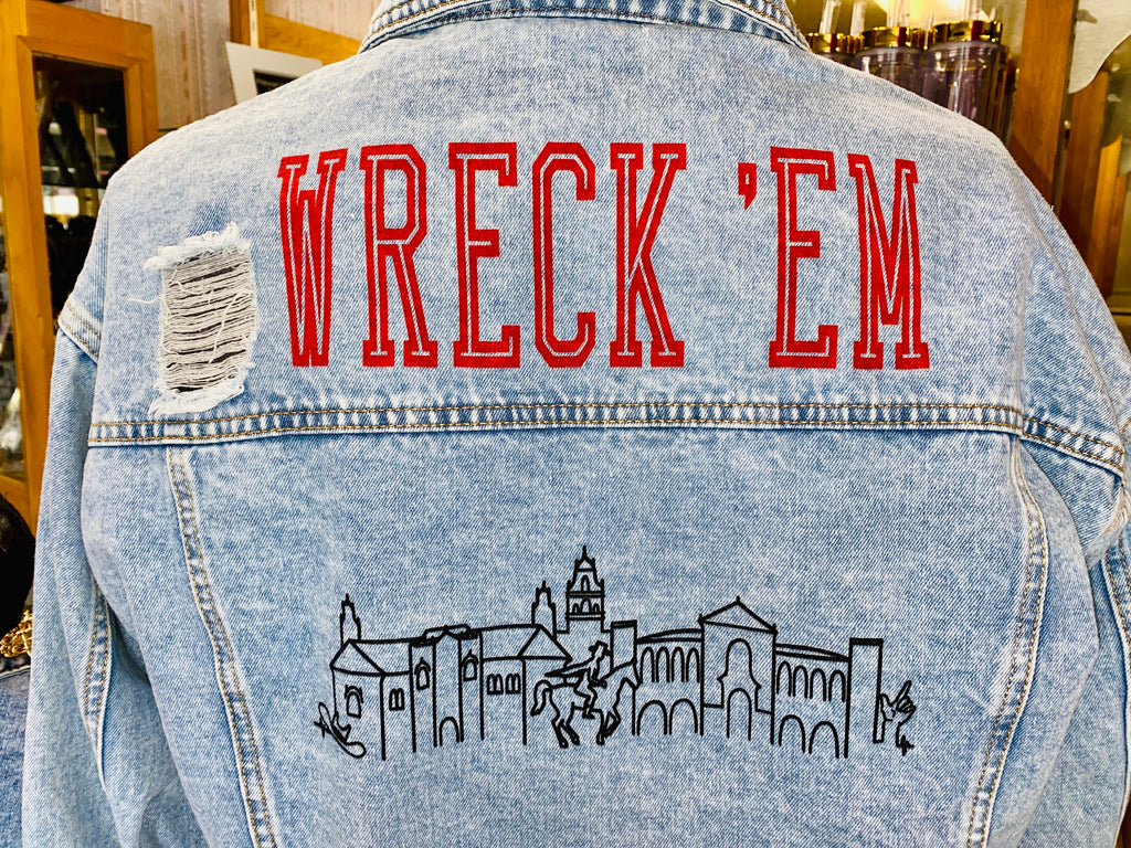 Denim Jackets Paddle Tramps