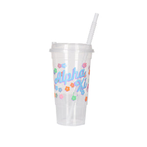 Flower Child Clear Cup