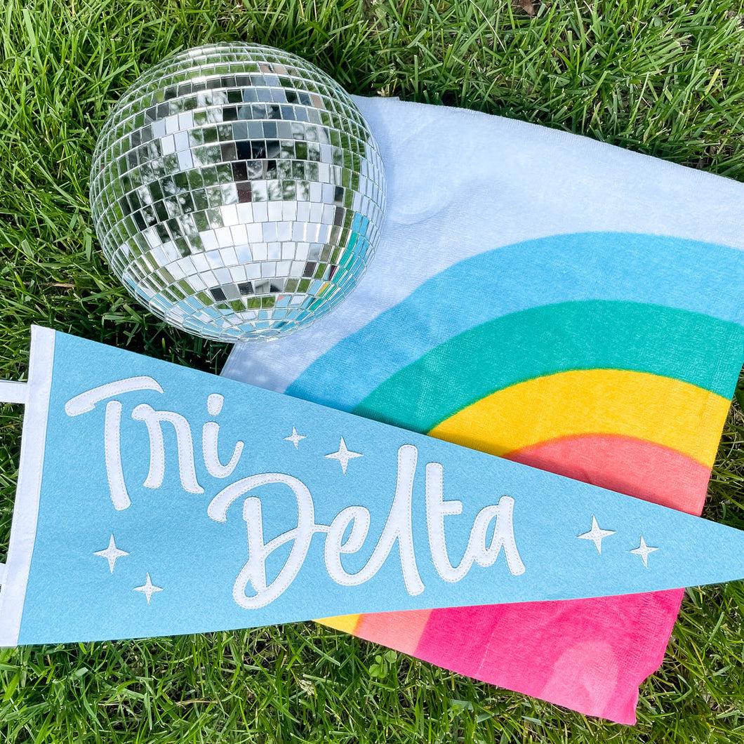 Sorority Traditional Color Pennant