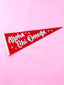 Sorority Traditional Color Pennant