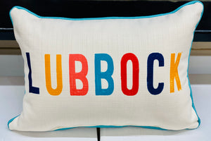 Lubbock Pillows